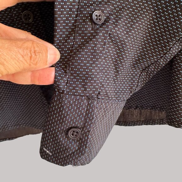 Beverly Hills Polo Club Mens Long Sleeve Button-Down Shirt Size Large Sku 3240 - Picture 5 of 10